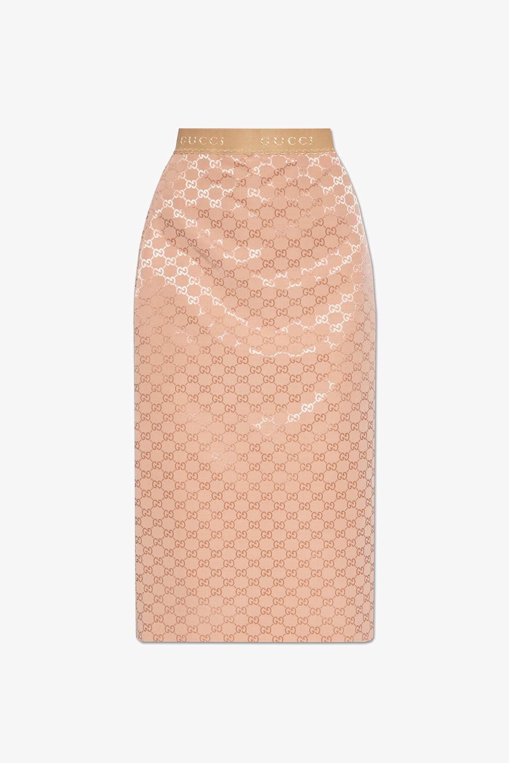 【関税＆送料込み】Gucci Skirt Gucci - Horsebit GG canvas midi skirt Gucci